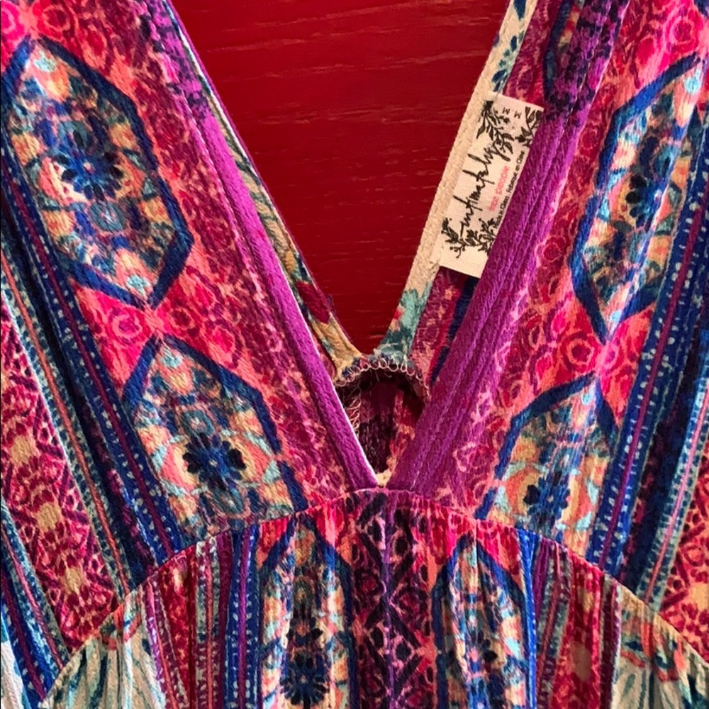 Free People Short Sleeve Dress - Picture 3 of 3